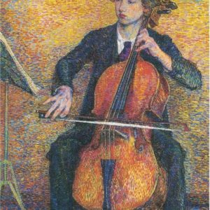 Cello spelender jongeman